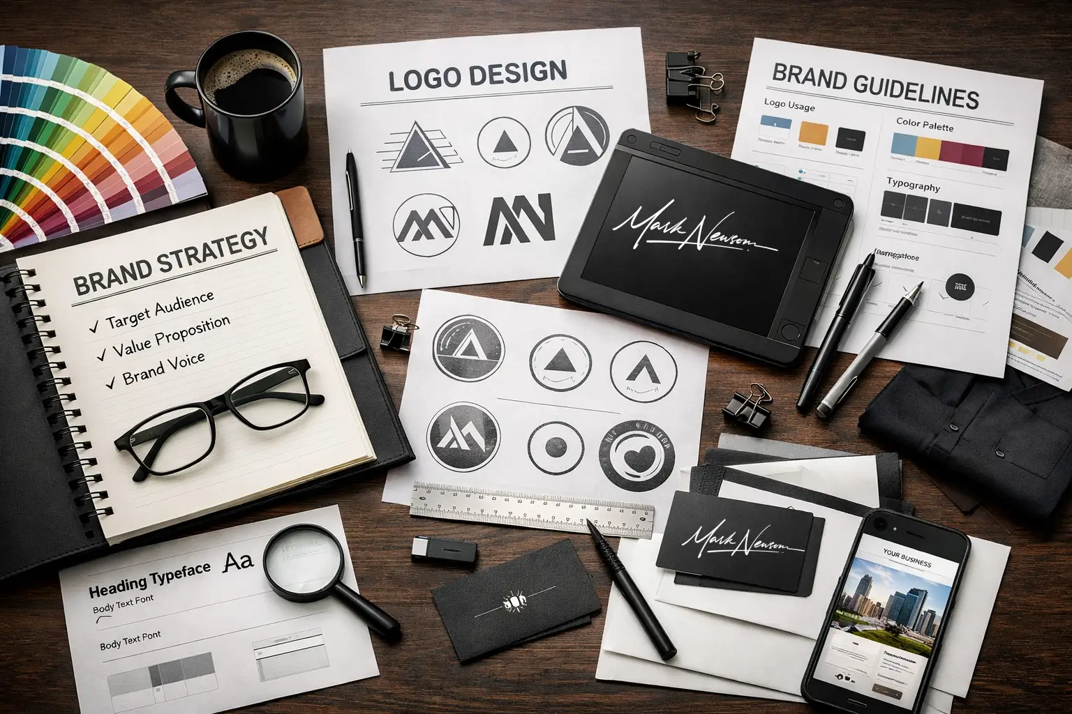 branding services from Mark Newsom Missouri Designer