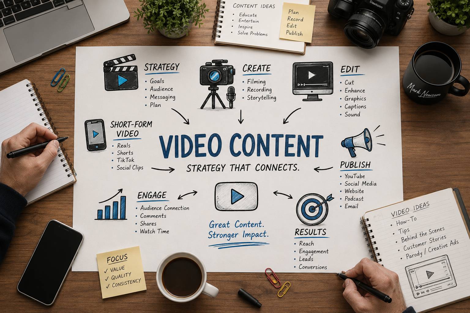 video content producer shorts